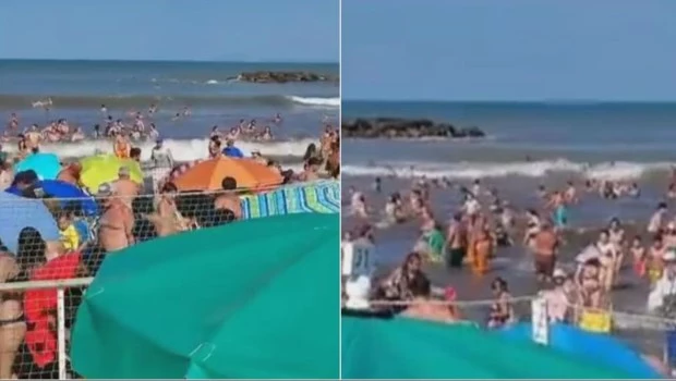 Tragedia en la Costa: murió un joven por una ola gigante