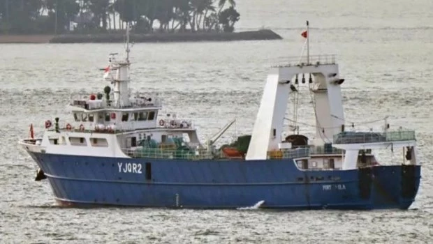 Detectaron un buque pesquero extranjero en la zona de mar argentino