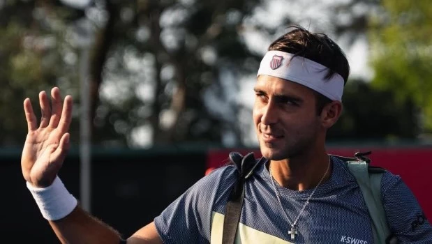 Mal inicio: Etcheverry cayó en su debut en el ATP 250 en Auckland