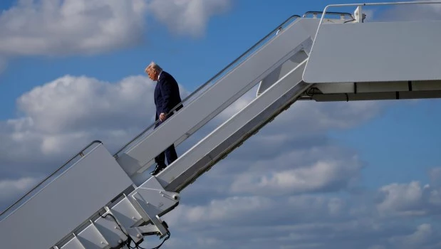 Trump dice haber quedado "muy impresionado" de Machado y que seguirán en contacto