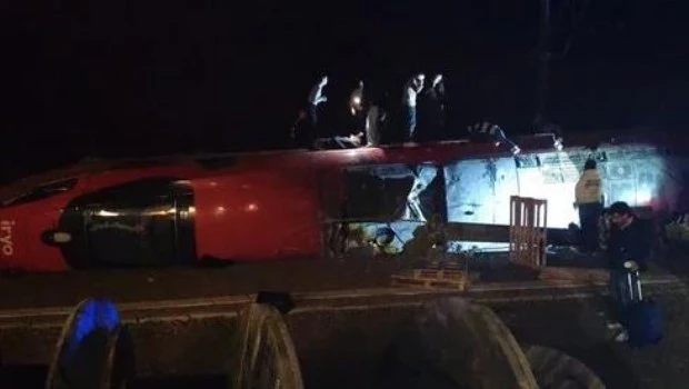 Causó decenas de víctimas fatales un choque de trenes en Andalucía