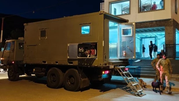 El Ejército y las Fuerzas Armadas despliegan apoyo humanitario en Comodoro Rivadavia