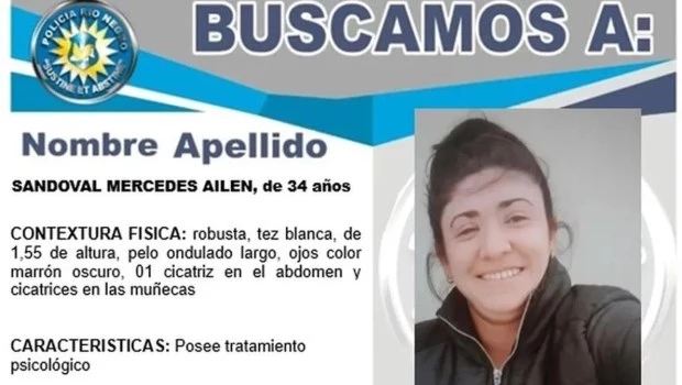 Buscan a una mujer neuquina de 34 años que desapareció en Río Negro