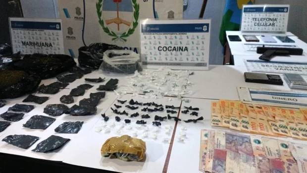 Desbaratan en Moreno una banda narco ligada a la cocaína adulterada de Puerta 8