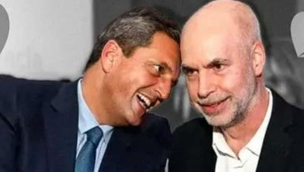 Massa y Rodríguez Larreta