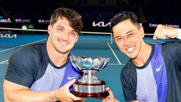 Histórico: Gustavo Fernández campeón en Australia en dobles