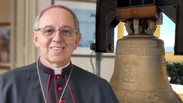 Monseñor Antonio Suetta, obispo de Ventimiglia-San Remo, hace repicar todos los días a las 20 la campana para recordar a los niños abortados.