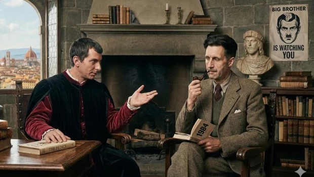 Maquiavelo ha muerto. ¡Viva Orwell!