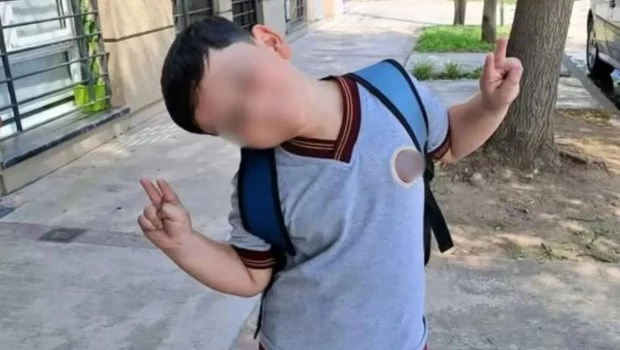 Bastián Jerez llegó a la clínica de San Justo