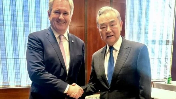 El canciller Quirno se reunió en Munich con su colega chino