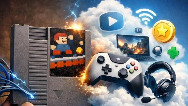 Del cartucho a la nube: la revolución gamer