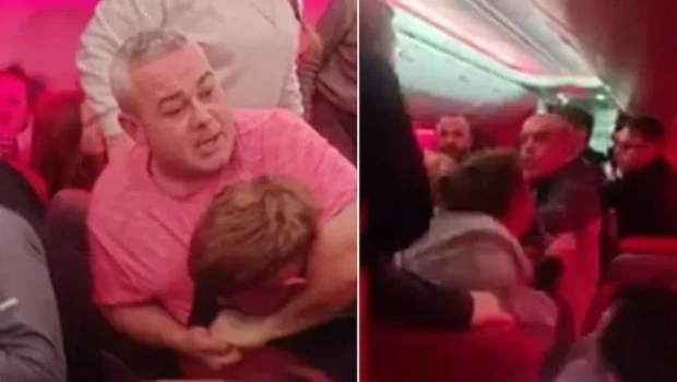 Un avión tuvo que aterrizar de emergencia a causa de una riña entre pasajeros