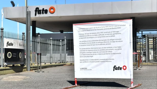 FATE: el Gobierno suspendió por 15 días los despidos en la empresa de neumáticos