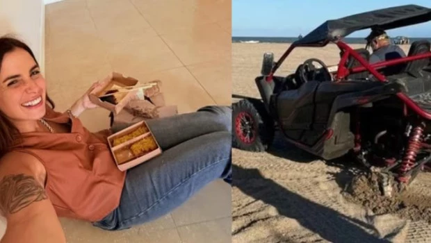 Una influencer volcó con su vehículo UTV en Villa Gesell y está grave