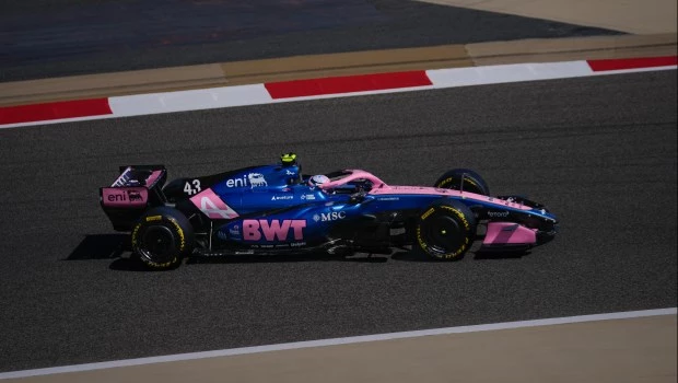 Colapinto terminó séptimo en la primera sesión de ensayos en Bahrein