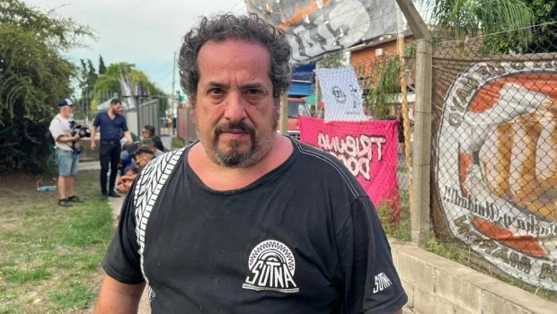 Alejandro Crespo, secretario general del Sindicato del Neumático (SUTNA).