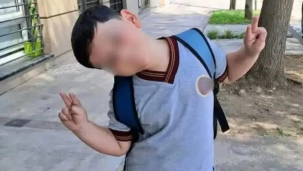 El conmovedor mensaje de la mamá de Bastián y su primera foto internado