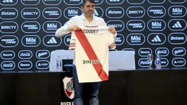 Coudet en su presentación como DT de River: “No vine a un cumpleaños”