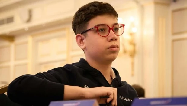 Faustino Oro perdió y se quedó a las puertas del título de Gran Maestro de Ajedrez