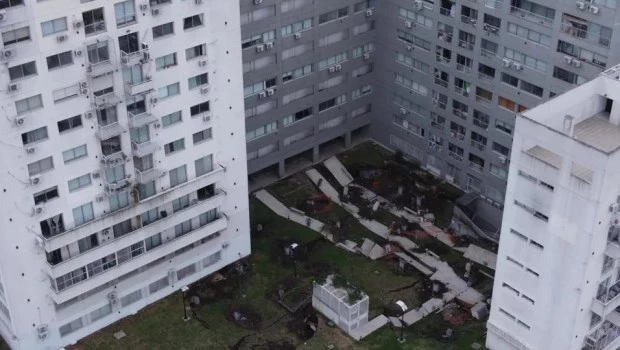 Plan de demolición controlada: el lugar permanece clausurado por riesgo estructural