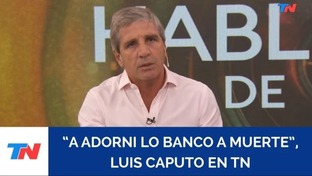 Caputo y el escándalo de Adorni: “Es irrelevante porque no costó un centavo”