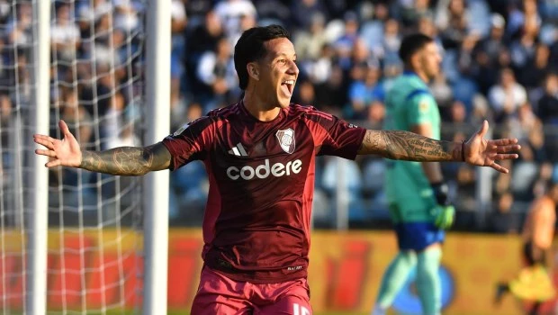 Preocupación en River: Driussi en duda para el partido ante Sarmiento