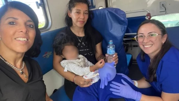 Esmeralda apareció sana y salva en un descampado cercano a su casa