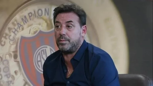 Sergio Costantino, presidente transitorio de San Lorenzo.