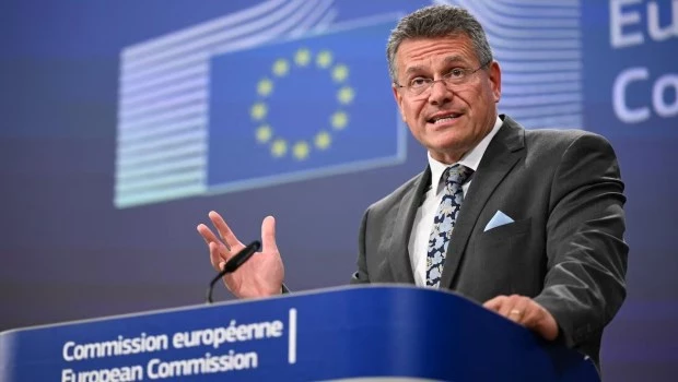 El comisario europeo de Comercio, Maros Sefcovic.
