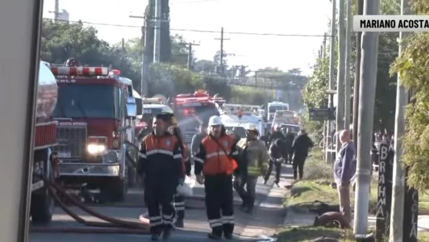 Explotó un depósito de garrafas en Mariano Acosta: pánico y heridos