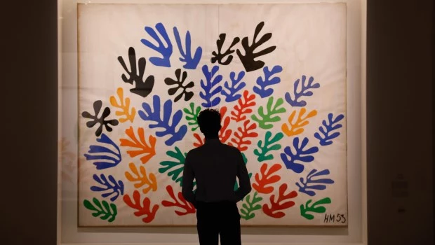‘La Gerbe’ es uno de los grandes trabajos de la exposición, que se concentra en los últimos trece años en la vida y la carrera de Matisse.
