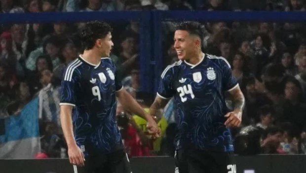 La Selección le gana 2-0 a Mauritania al término del primer tiempo