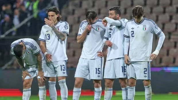 Italia quedó fuera del Mundial por tercera vez consecutiva