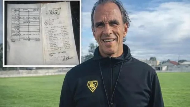 Ex arquero de Boca Carlos Fernando Navarro Montoya.