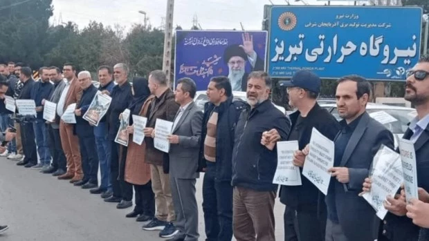 Iraníes formaron escudos humanos alrededor de centrales eléctricas