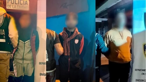 La Policía de la Ciudad capturó a tres prófugos en el partido entre Riestra y Palestino
