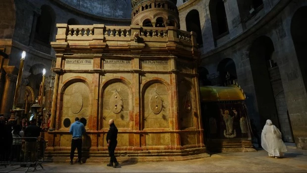 Se reanudaron las visitas a la Iglesia del Santo Sepulcro.