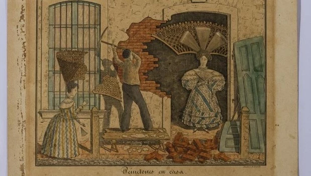 Masculino, el de la moda de los peinetones