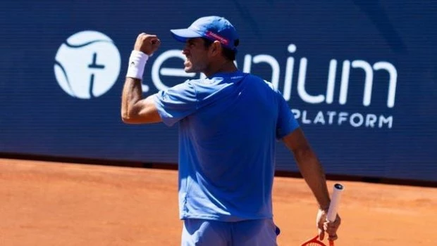 En un polémico final, Etcheverry perdió con Nuno Borges en el ATP 500 de Barcelona