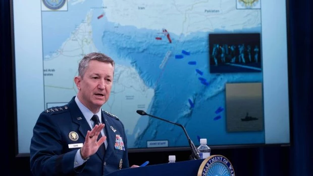 Dan Caine, jefe del Estado Mayor Conjunto estadounidense.