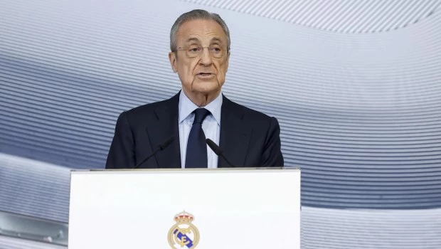 Florentino Pérez calificó como una “verdadera decepción” la eliminación del Real Madrid