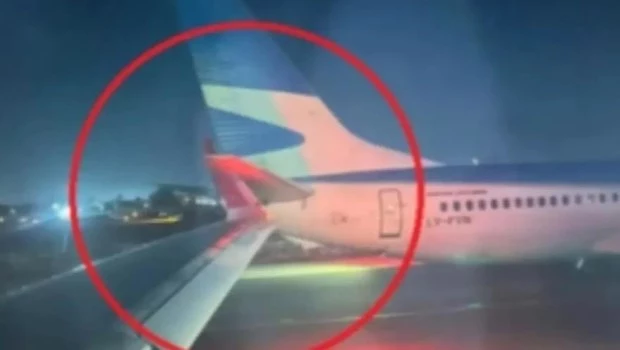 Insólito incidente en el aeropuerto de Santiago de Chile entre aviones de Aerolíneas Argentinas y Latam