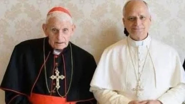 En la última Pascua de Resurrección, el veterano cardenal se mostró junto al Santo Padre.
