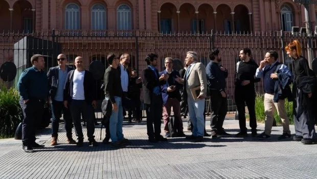 El jueves no se permitió el ingreso de los periodistas acreditados a la Casa Rosada.