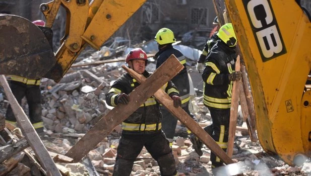 Los rusos atacan con drones y misiles a ciudades ucranianas
