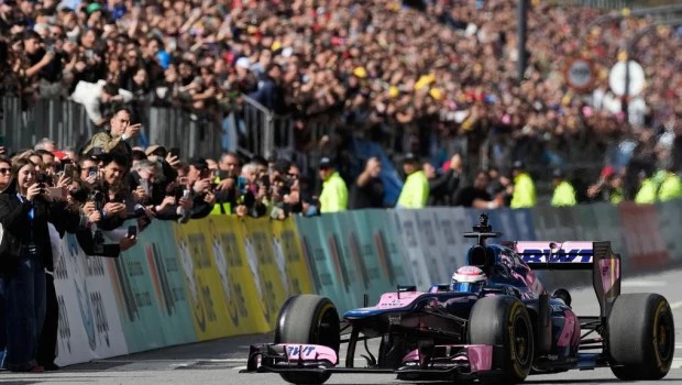 Colapinto hizo rugir Palermo y cumplió su sueño: un Fórmula 1 en casa