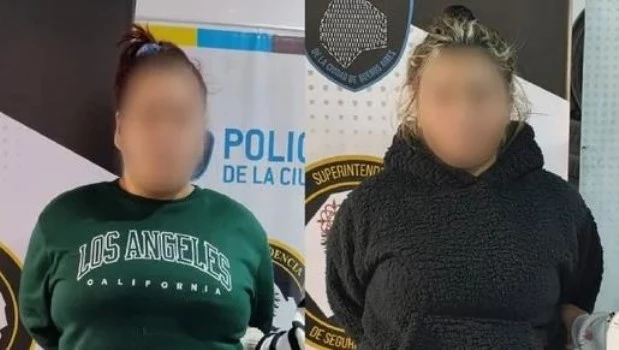 Cayeron dos viudas negras, una de ellas con frondoso prontuario