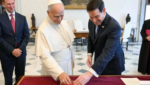 El papa León XIV y Rubio sellan el compromiso de "buenas relaciones" tras los insultos de Trump