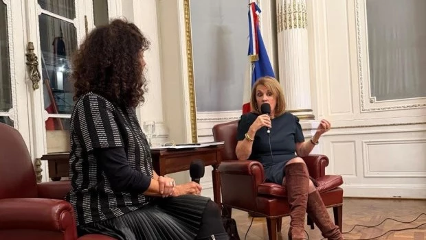 Felicitas Luna (izquierda) y Carmen María Ramos.