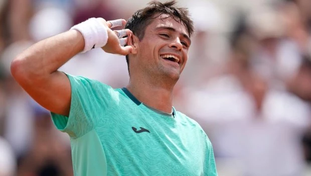 Navone logró el mejor triunfo de su carrera: le ganó al número 5 en el Masters de Roma